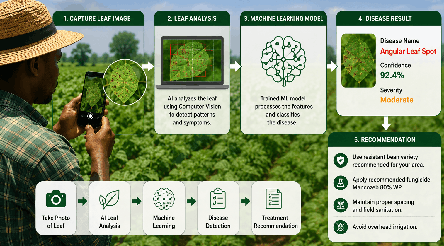 Bean Recommender System Using Machine Learning
