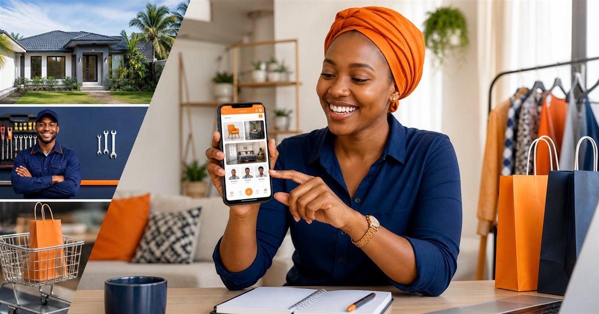 Pakua App ya oziTech: Soko, Malazi, Huduma na Msaada Mkononi Mwako